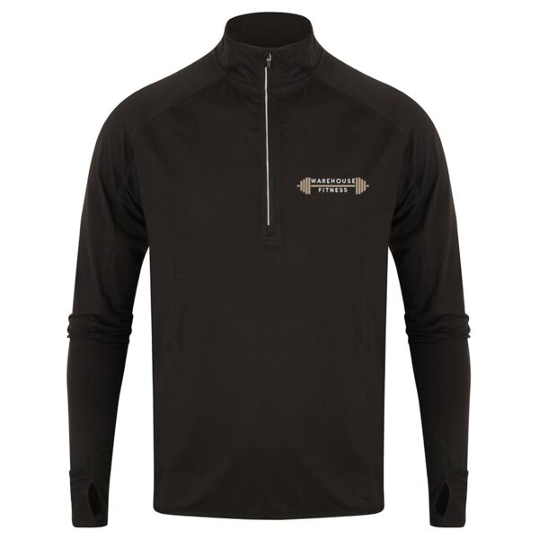 Long-sleeved ¼ zip top Thumbnail