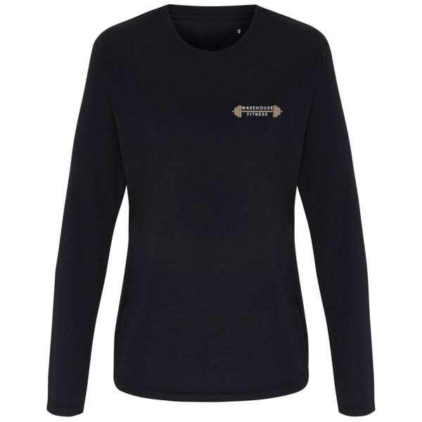 Women's TriDri® long sleeve performance t-shirt Thumbnail