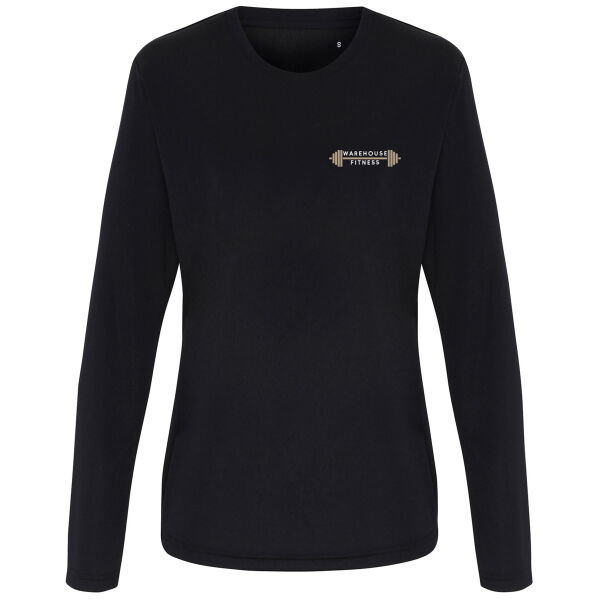 Warehouse Fitness  - Women's TriDri® long sleeve performance t-shirt Thumbnail